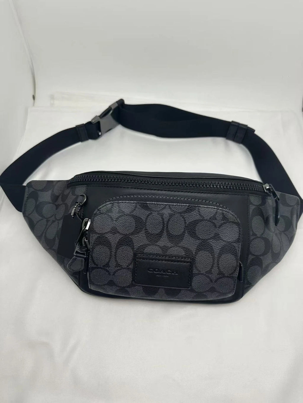 Coach Canvas Crossbody Fanny Waist Bag Unisex Adults Classic