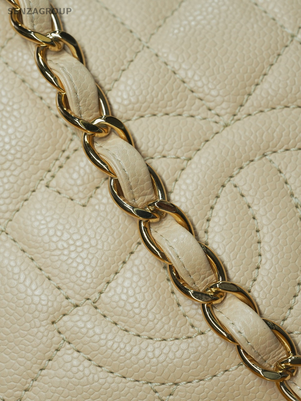 CHANEL Petite timeless Light pink Quilted Caviar Shoulder Handbag