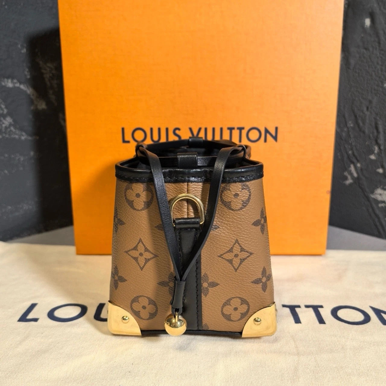 Louis Vuitton Brown Leather Crossbody Bag For Women