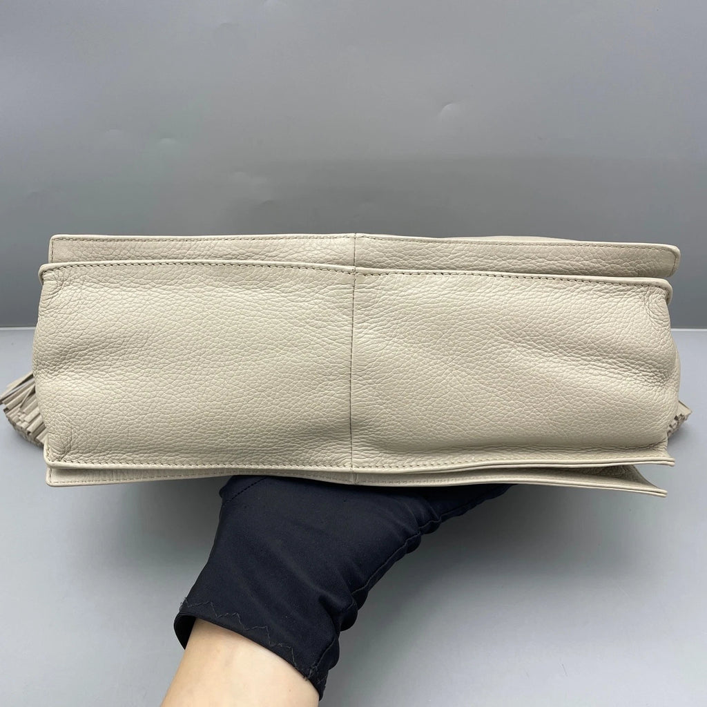 Loewe Flamenco Bucket Bag For Women Light Gray
