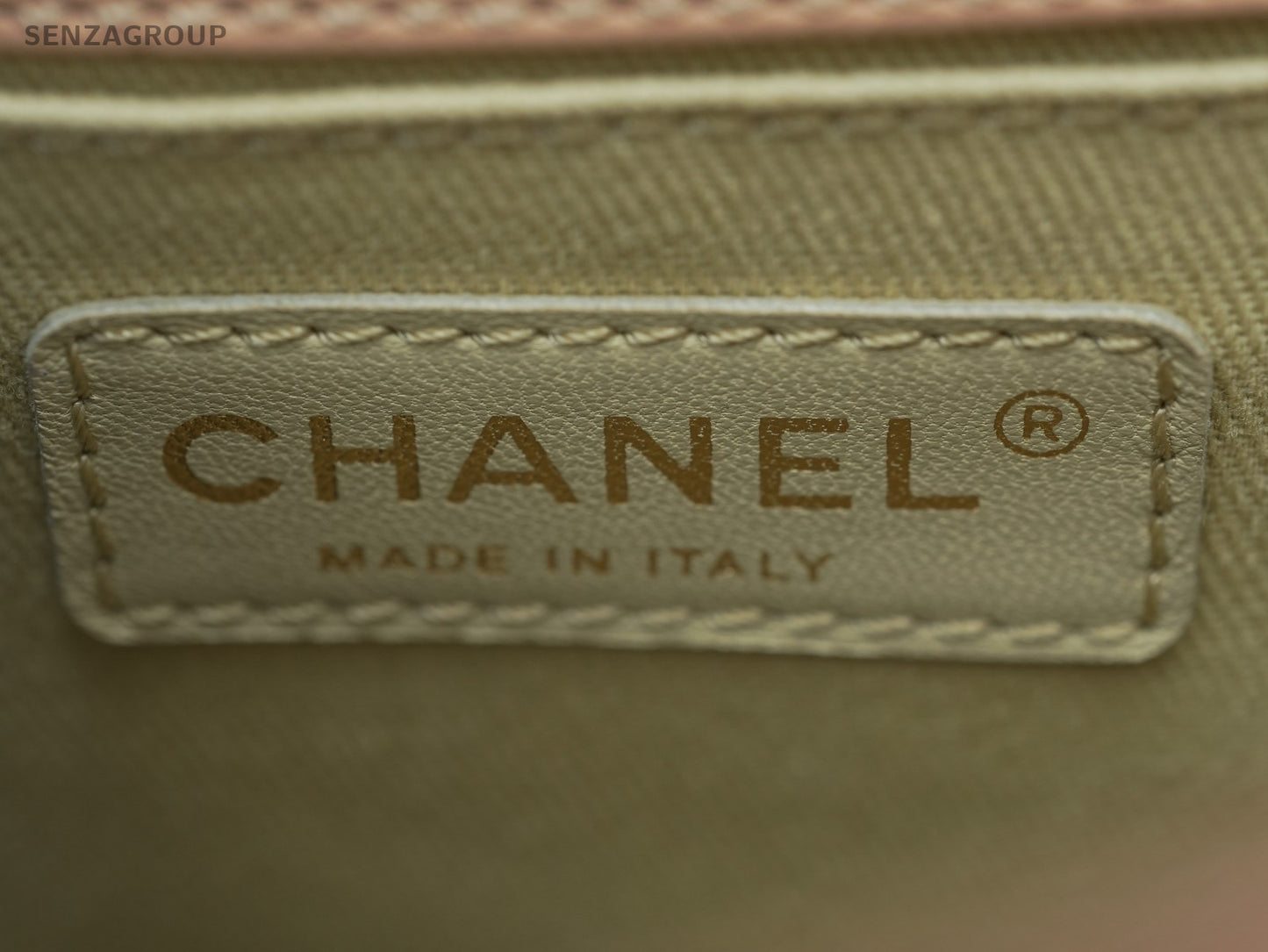 CHANEL Top Handle Diamond pattern Handbag Pink Gold Shoulder bag