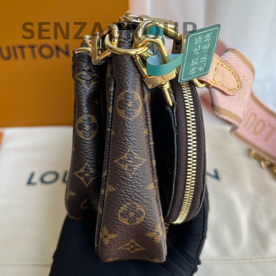 Louis Vuitton Monogram Multi-Pochette Accessoires Crossbody Bag Brown