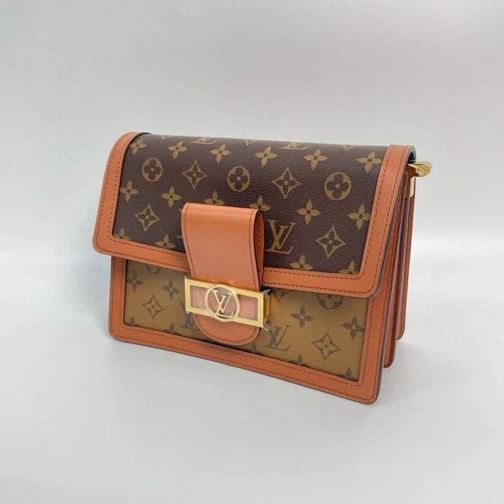 Louis Vuitton Daphne Medium Caramel Monogram Shoulder Bag For Women