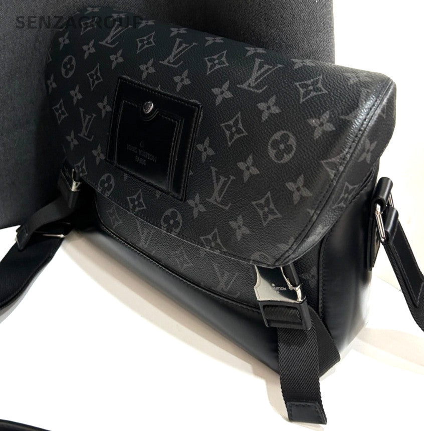 Louis Vuitton VOYAGER Black Monogram Shoulder bag Canvas Crossbody