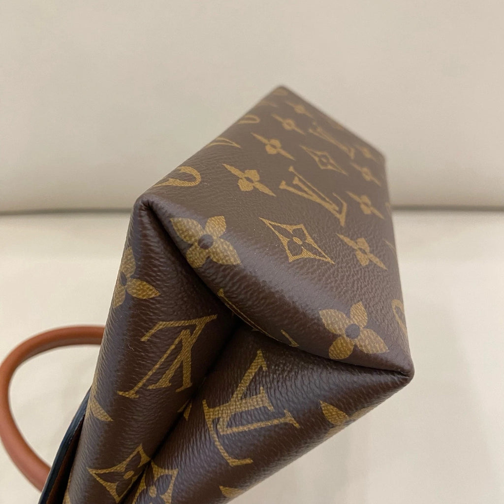 Louis Vuitton Locky BB Brown Monogram Canvas Shoulder Bag For Women