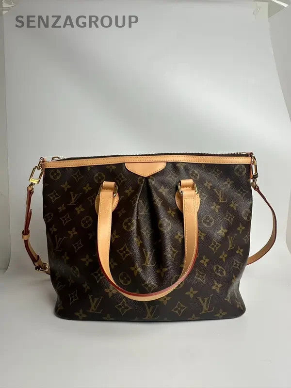 SJ0001  Louis Vuitton vcoated canvas Bucket bags Palermo PM