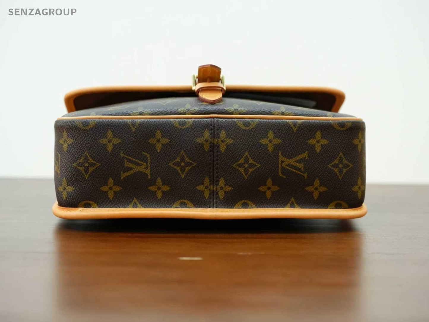 Louis Vuitton Sologne Monogram Shoulder Crossbody Bag Brown Vintage M42250