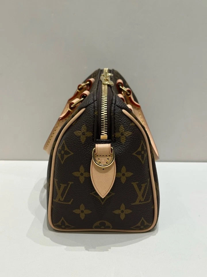 Louis Vuitton Speedy20 Canvas Shoulder Handbag For Women
