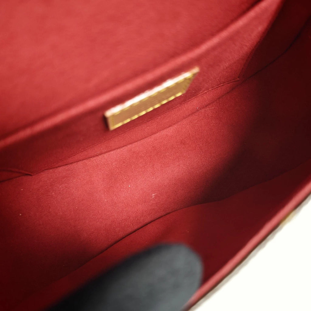 Louis Vuitton Canvas Monogram Tambourin Saddle Crossbody Bag For Women