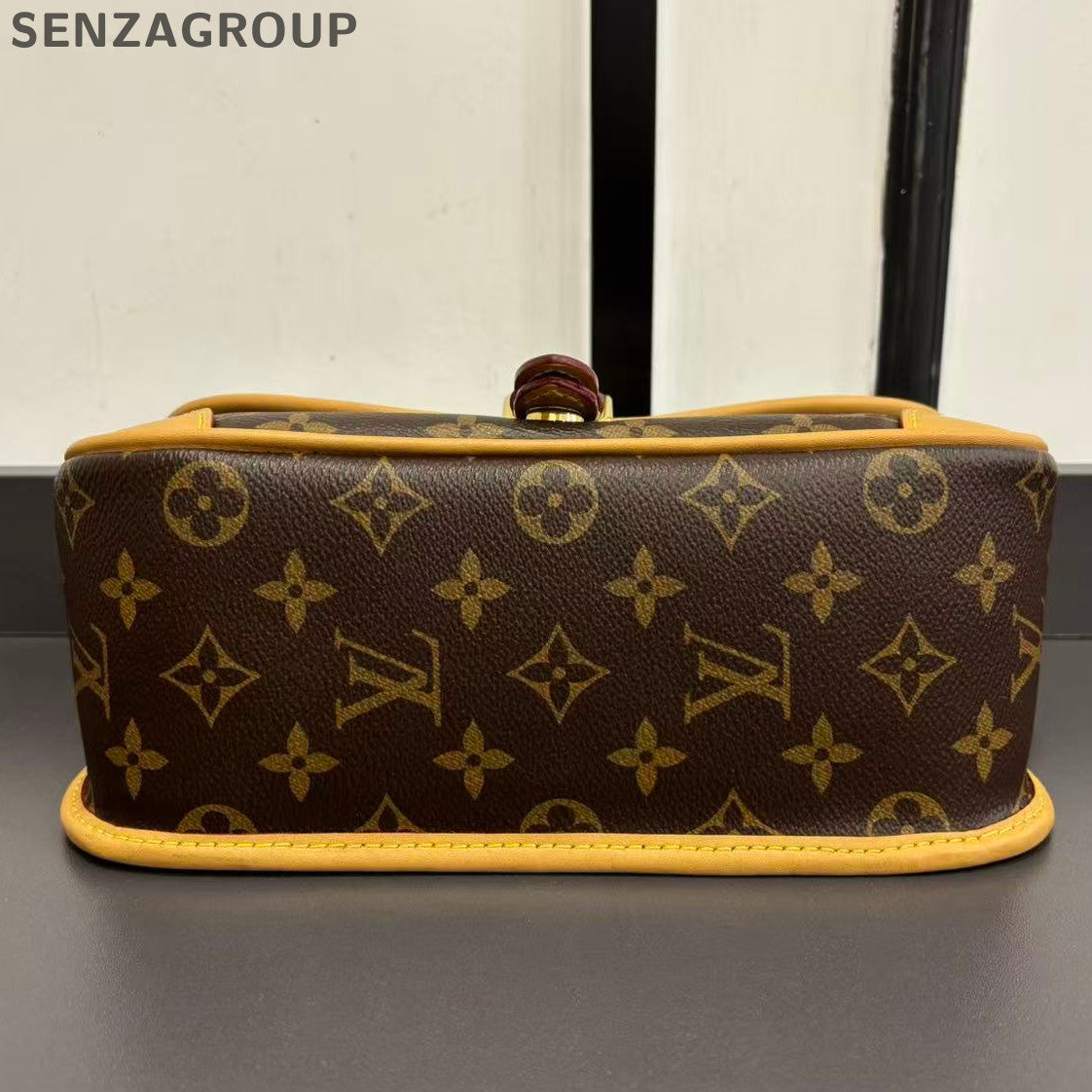 Louis Vuitton Diane PM Monogram Brown Shoulder Bag Classic Women