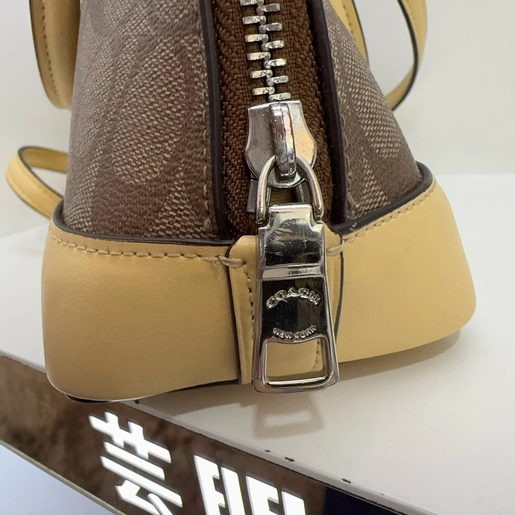 Coach Canvas Sierra 26 Small Shoulder Handbag Crossbody For Women