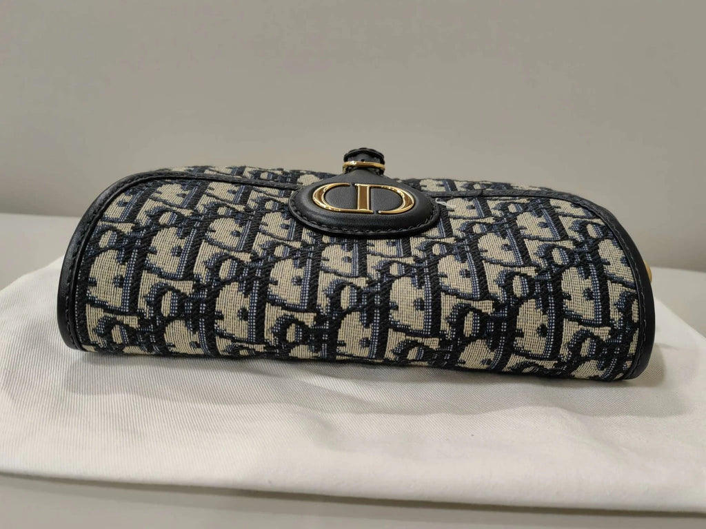 Dior New Moon White Leather Shoulder Bag For Women
