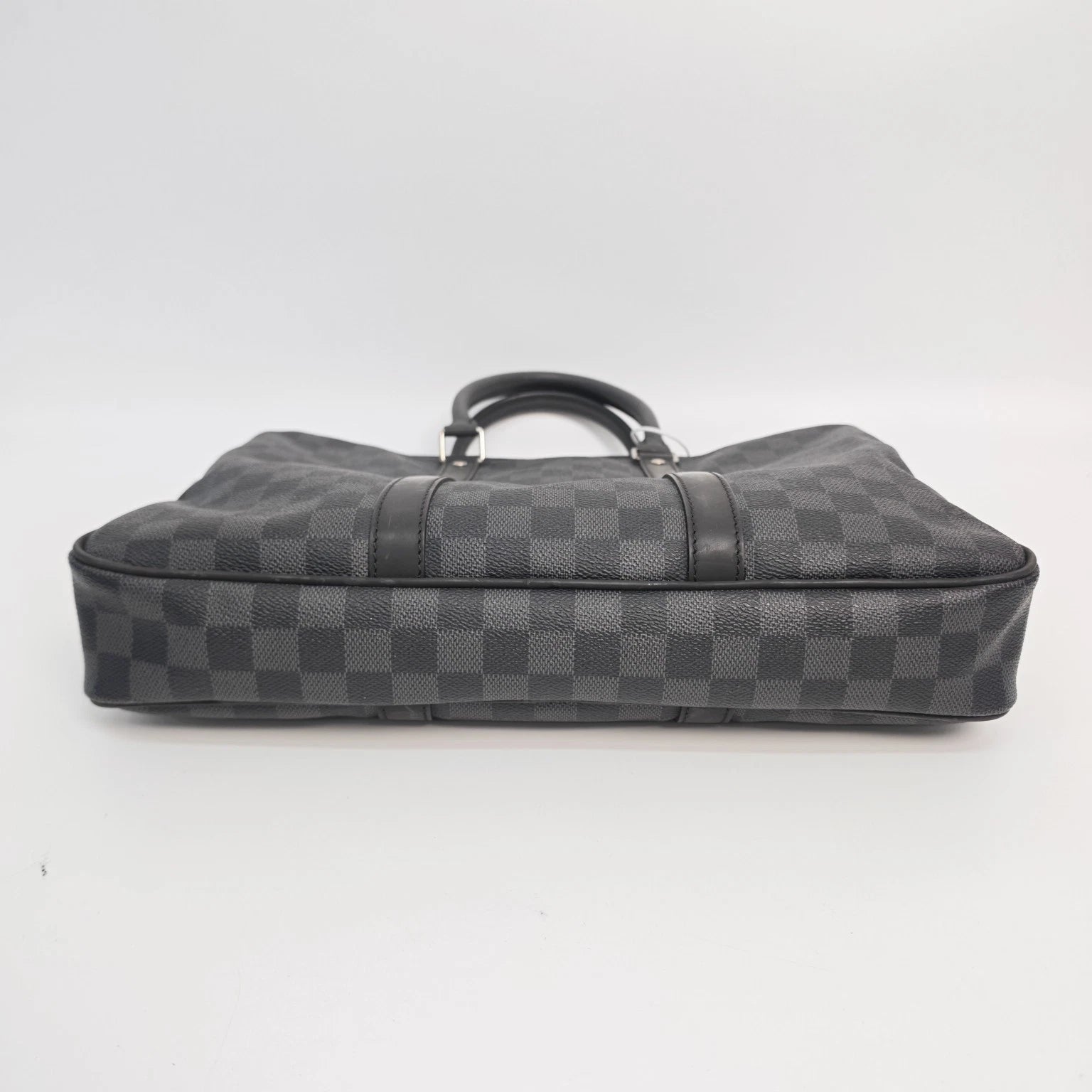 Authentic Louis Vuitton Black Gray Briefcase For Women