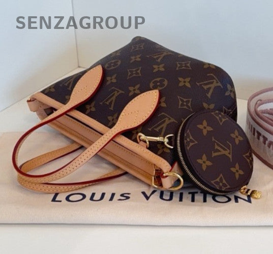 Louis Vuitton Neverfull bb Monogram Handbag 2WAY Shoulder bag Crossbody Women