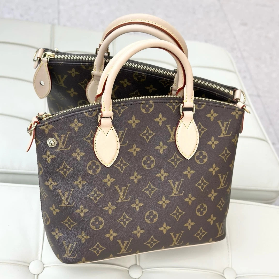 Louis Vuitton Neo Lockit PM Monogram Tote Top Handle Crossbody Bag Women S