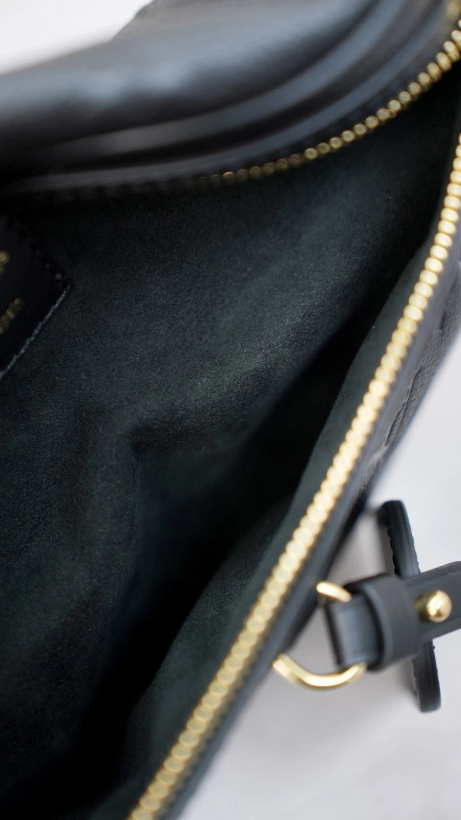 Louis Vuitton High Rise PM Bumbag Monogram Empreinte Black Excellent