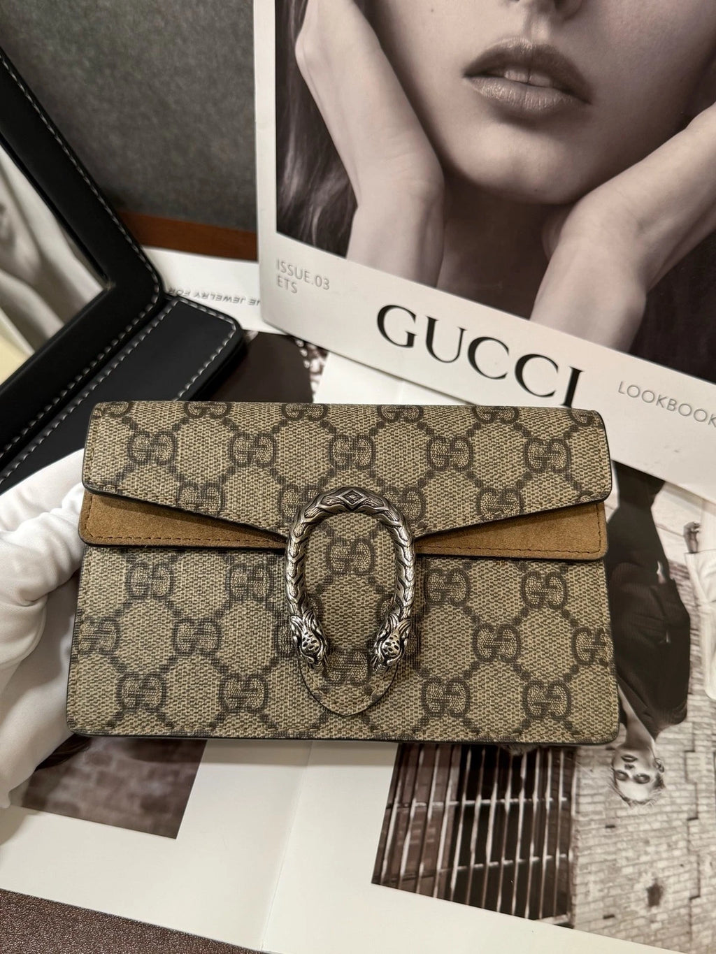 Gucci Dionysus Shoulder Bag Crossbody Excellent