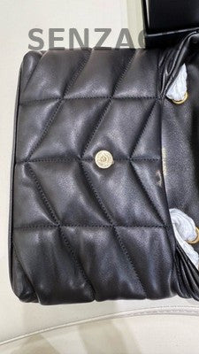 YSL Saint Laurent Loulou Puffer Mini Bag Black Gold - Classic Women's Fashion