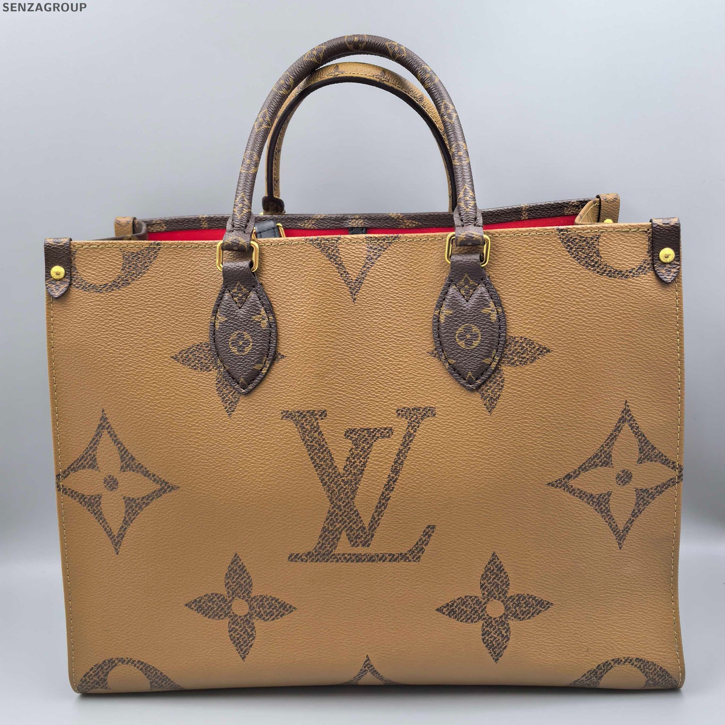 Louis Vuitton Onthego MM Monogram Tote Handbag Shoulder Bag Women Classic
