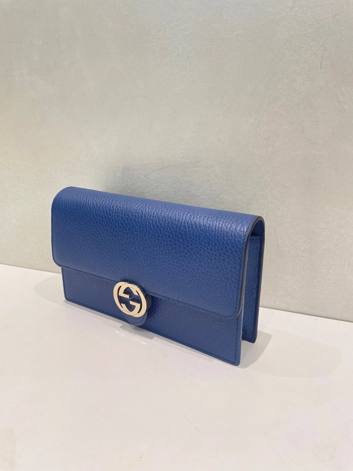 Gucci Leather Chain WOC Crossbody Bag For Women