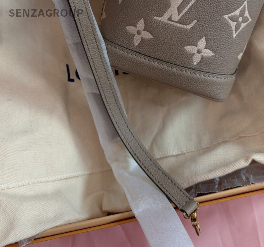 Louis Vuitton Nano Noe Mini Bucket Monogram Top Handle Shoulder Crossbody Women
