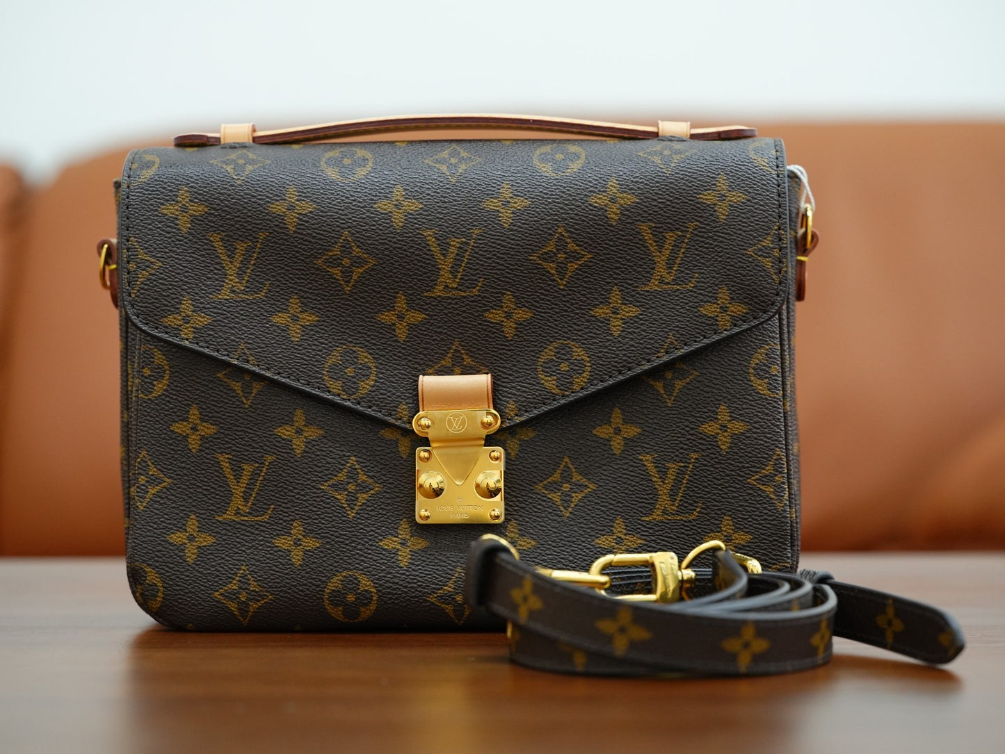 Louis Vuitton Pochette Métis Monogram 2way Shoulder bag Brown Women