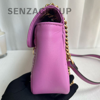 Gucci Purple Marmont 26 Chain Shoulder Bag - Classic Women's Fashion