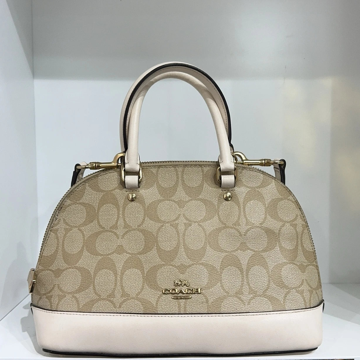 Coach Sierra 26 Women's PVC Shell Shoulder Crossbody Handbag