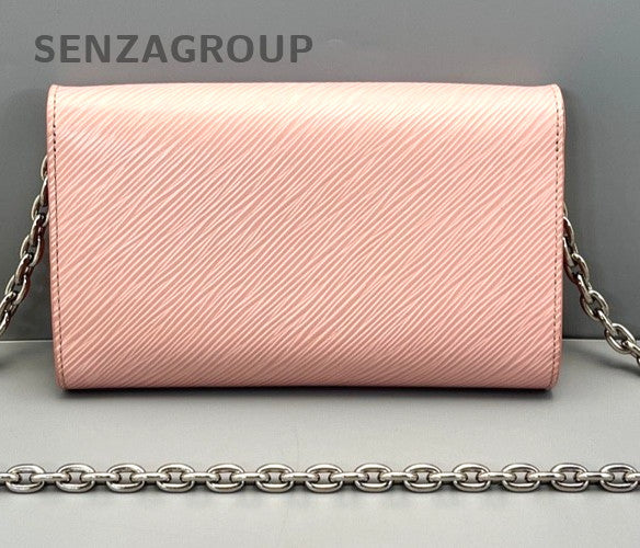 Louis Vuitton Twist Woc Epi Leather Chain Strap Crossboyd bag Pink Women