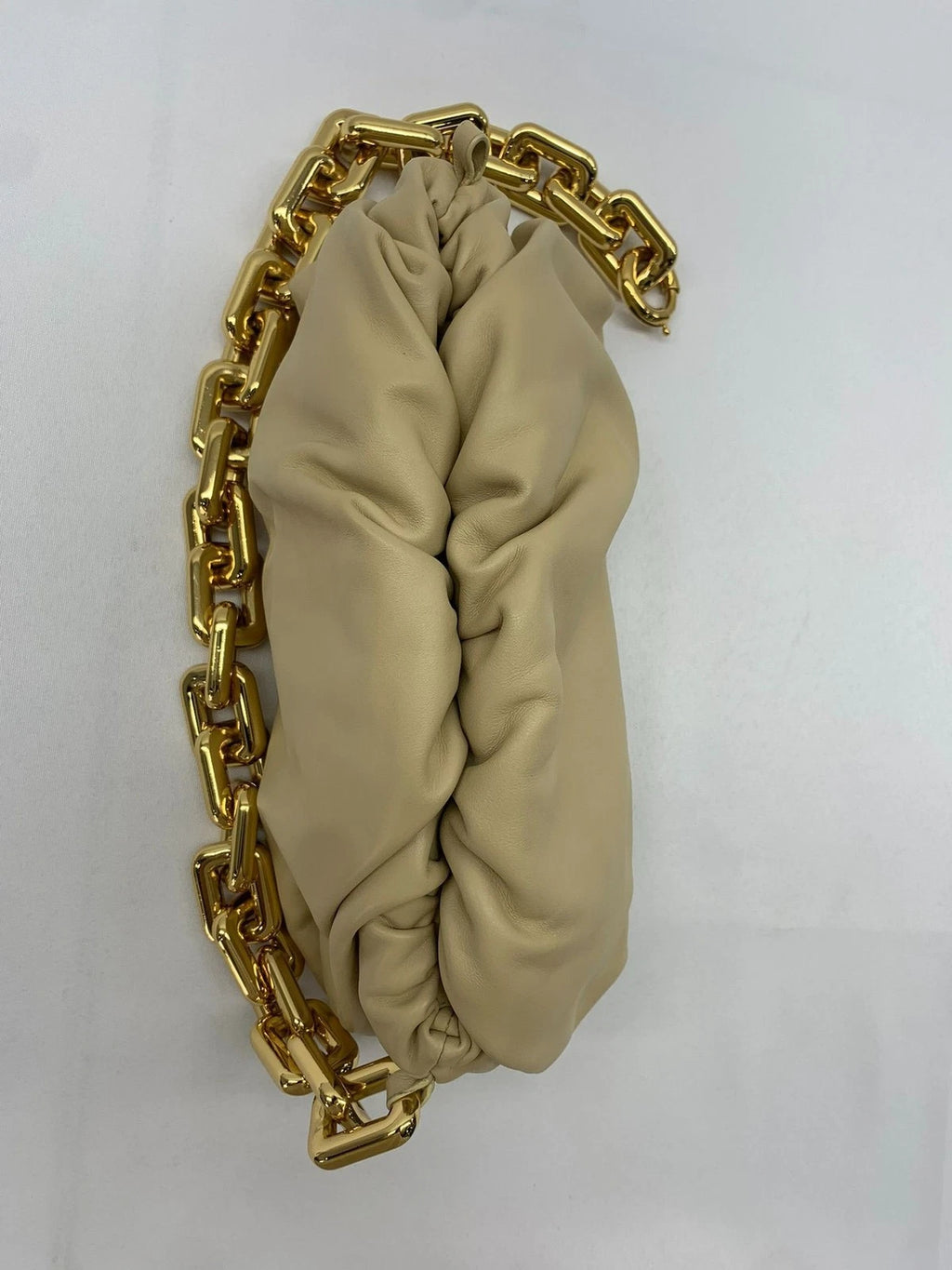 Bottega Veneta Chain Pouch Leather Clutch For Women