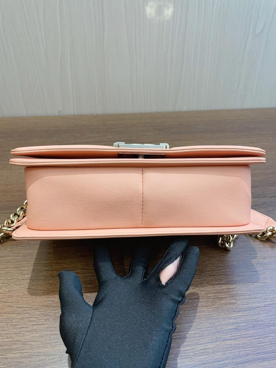 SJ0001 CHANEL leboy v pattern pink