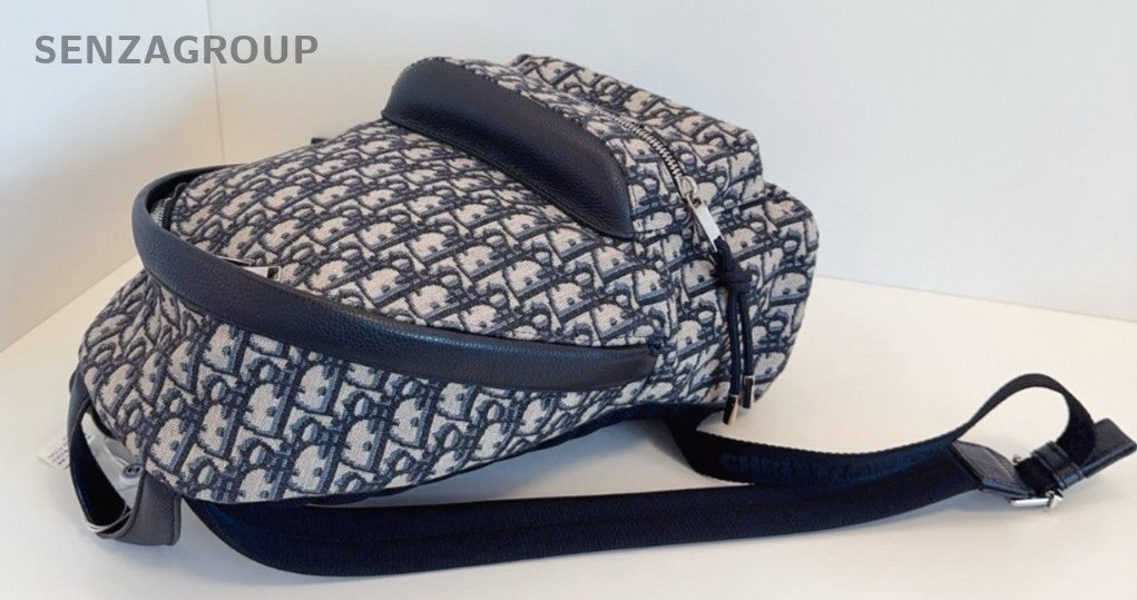 Christian Dior Oblique rider PM BackPack Monogram Shoulder bag Navy Classic