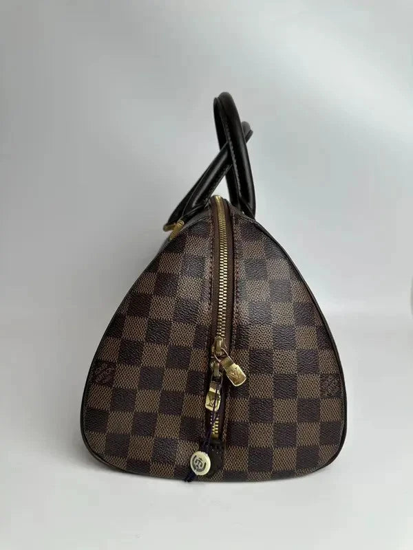 SJ0001 XP01647 Louis Vuitton top handle bag LV Damier Ebene pillow bag