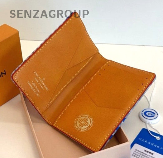 Louis Vuitton Card pack Denim Summer Limited Edition Colorful Chip Version