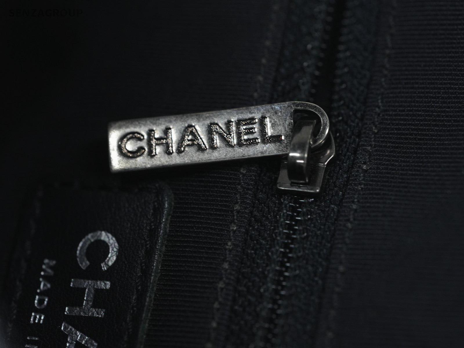 CHANEL Classic Flap MM Oil waxed leather Chain Shoulder bag Black Silver Classic