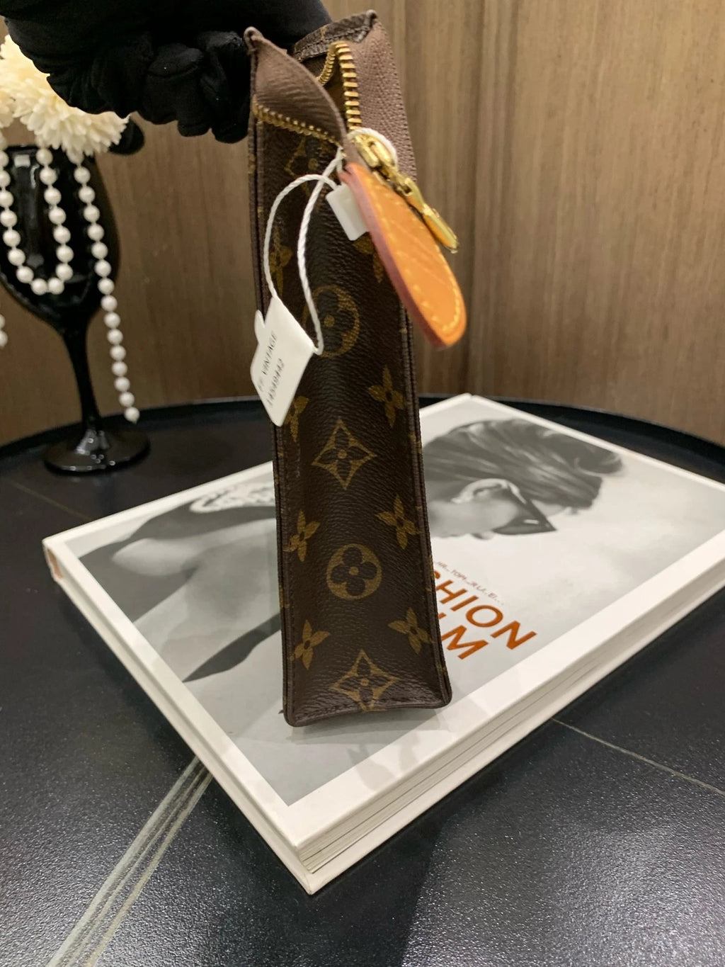 Louis Vuitton Monogram Canvas Toiletry Clutch Bag For Women