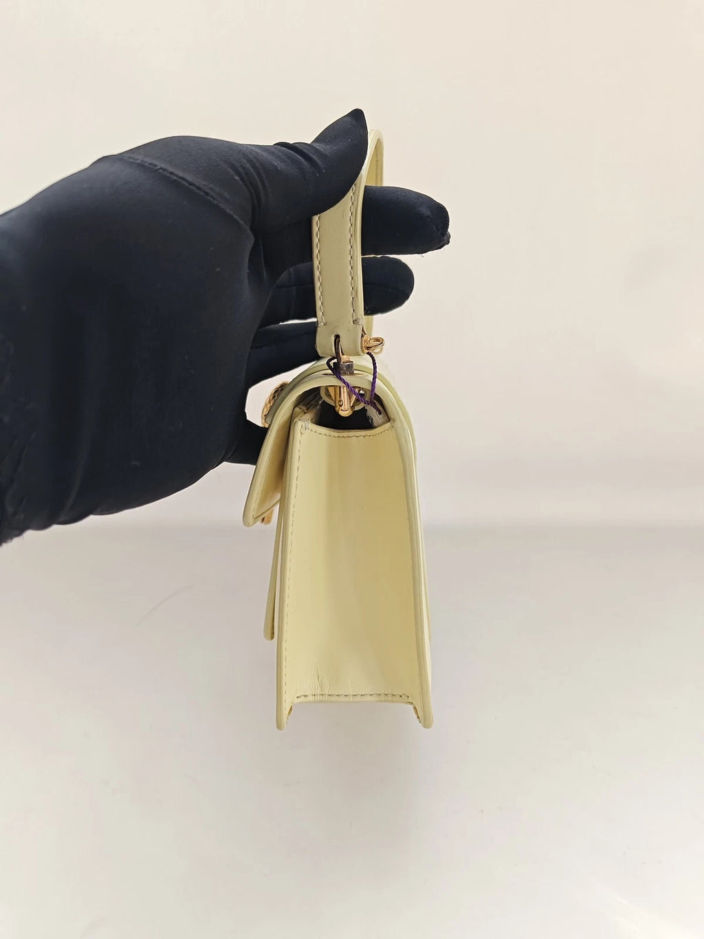 Bvlgari x Alexander Wang Yellow Leather Shoulder Bag For Women