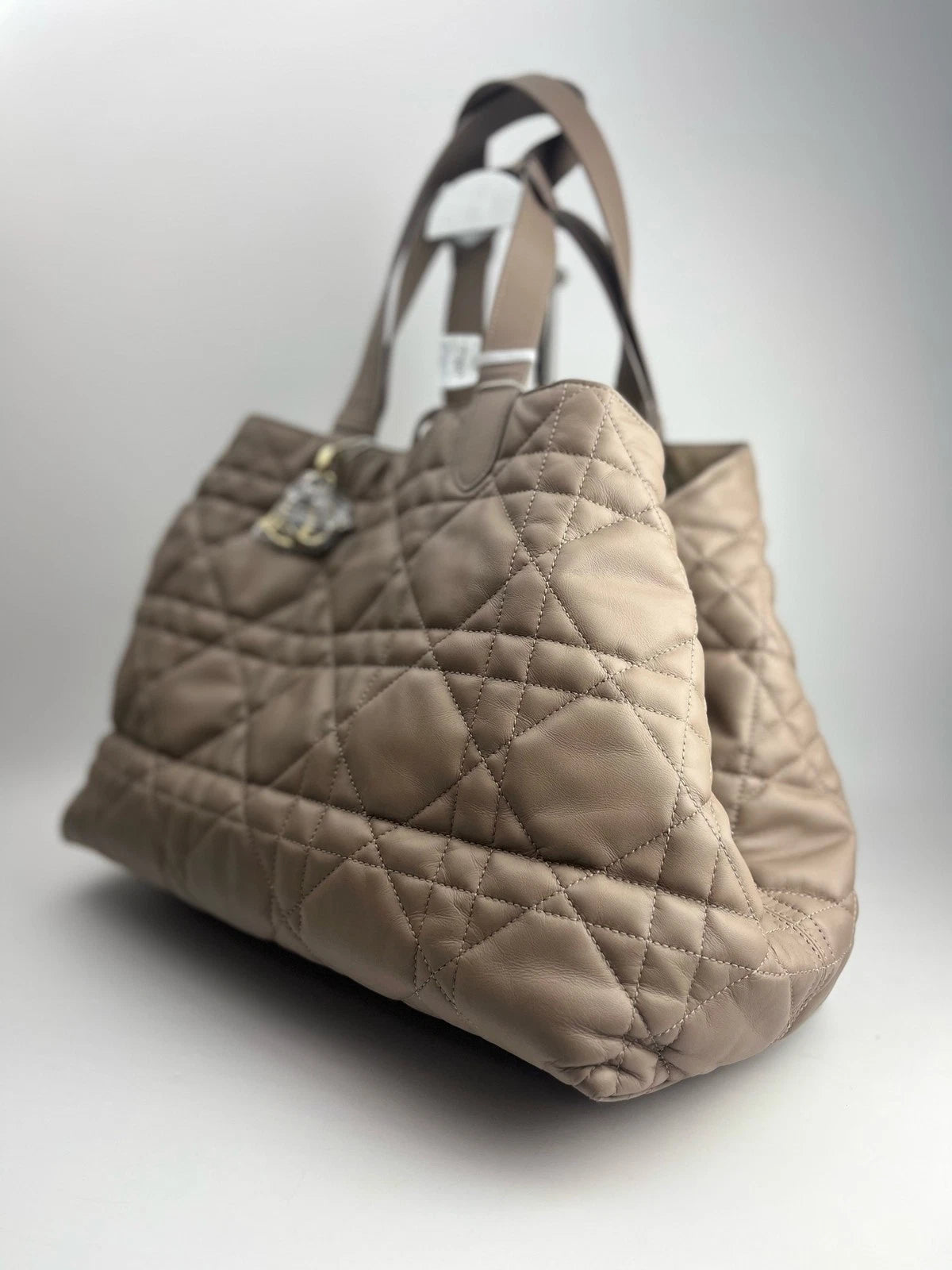 Dior Toujours Large Beige Tote Bag For Women