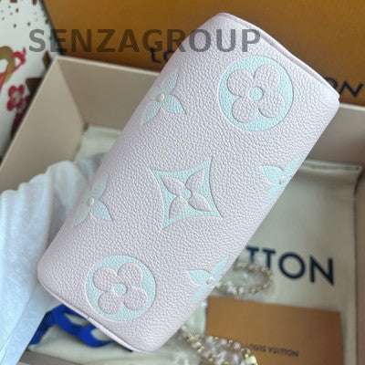 Louis Vuitton Speedy Nano Pink Gold Chain Crossbody Bag for Women