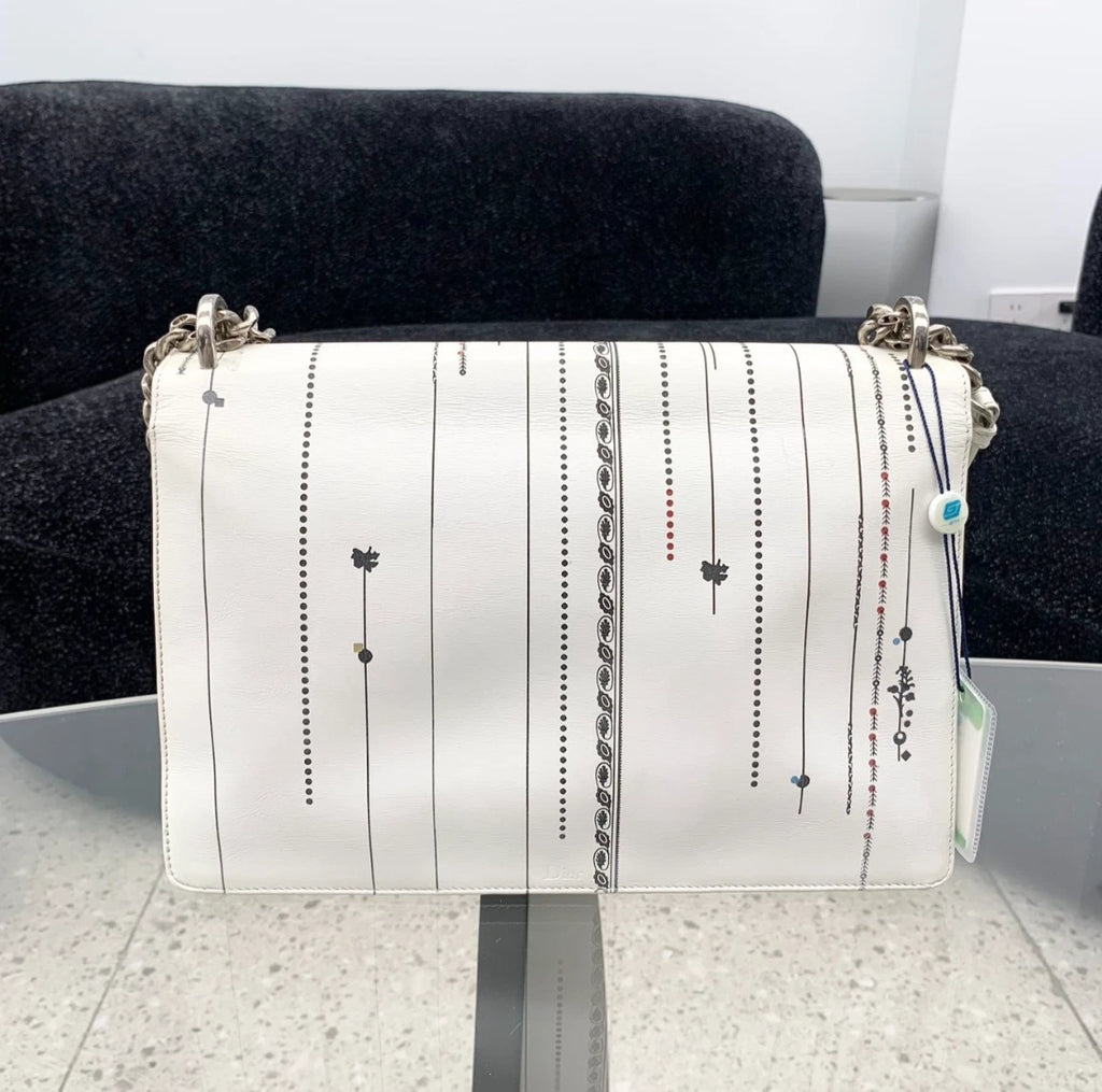 Christian Dior Diorama Tassel Calfskin GM Shoulder Bag Crossbody Bag Women S