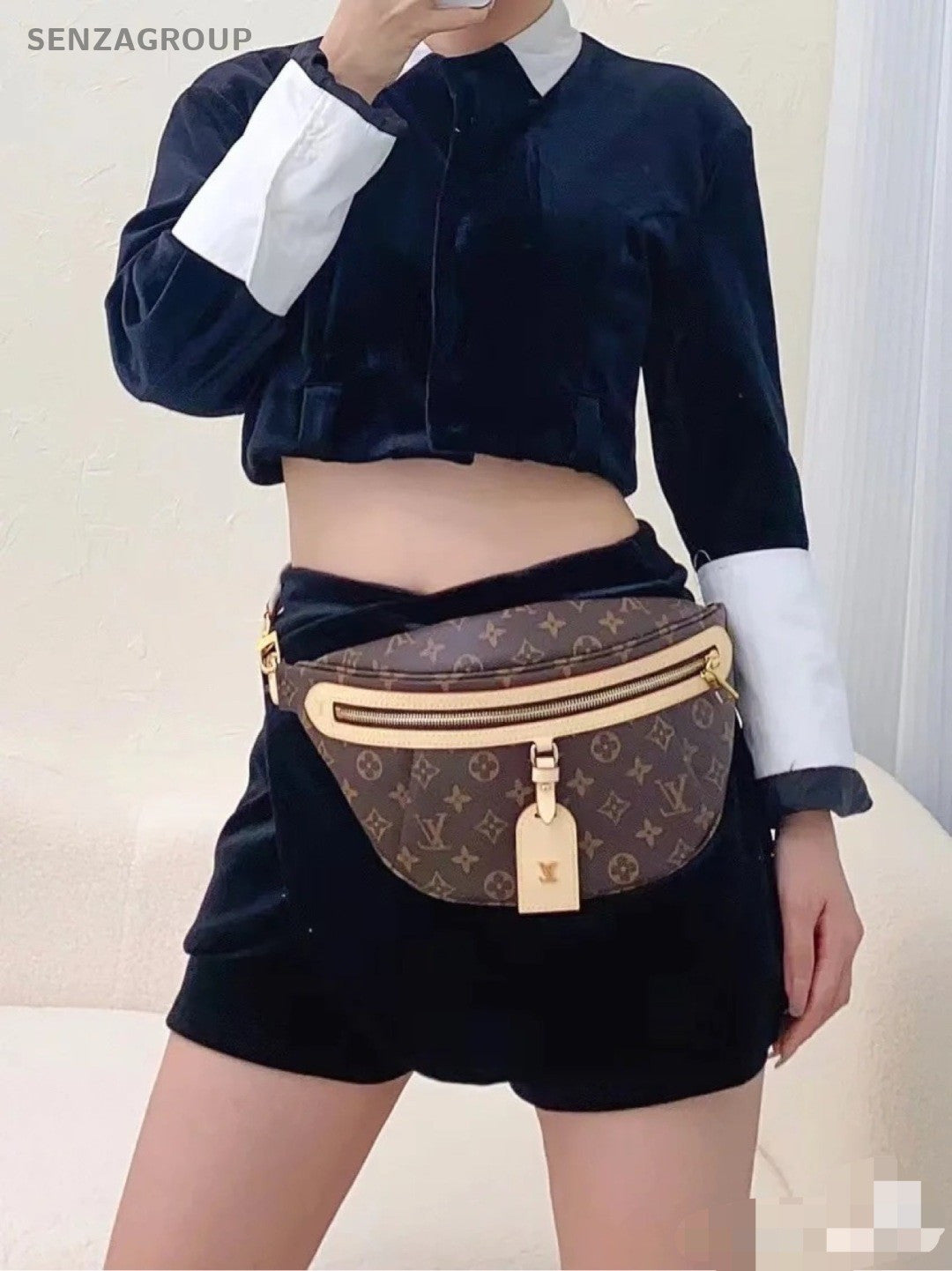 Louis Vuitton High rise Bumbag Shoulder bag Crossbody Brand NEW M46784