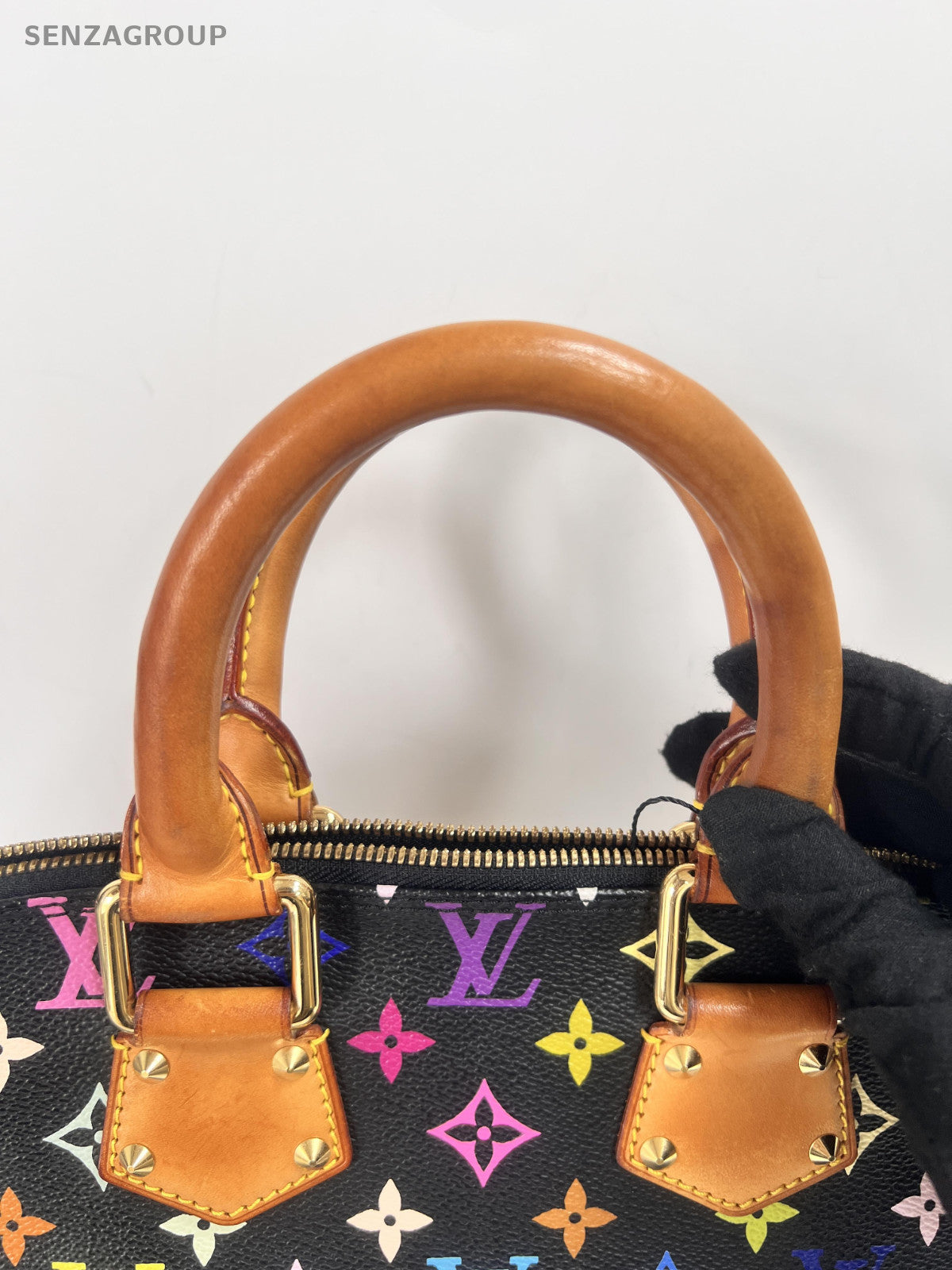 Louis Vuitton Alma GM Multi Color Monogram Top Handle Bag Women Classic Designer