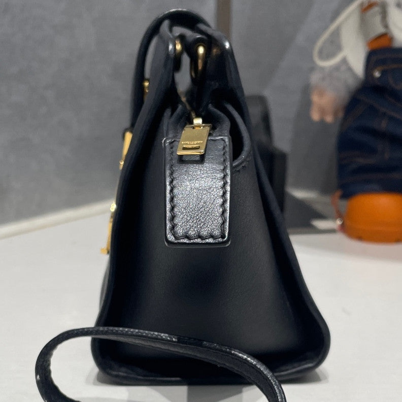 Saint Laurent Mini Lou Camera Bag Black Gold - Classic & Chic