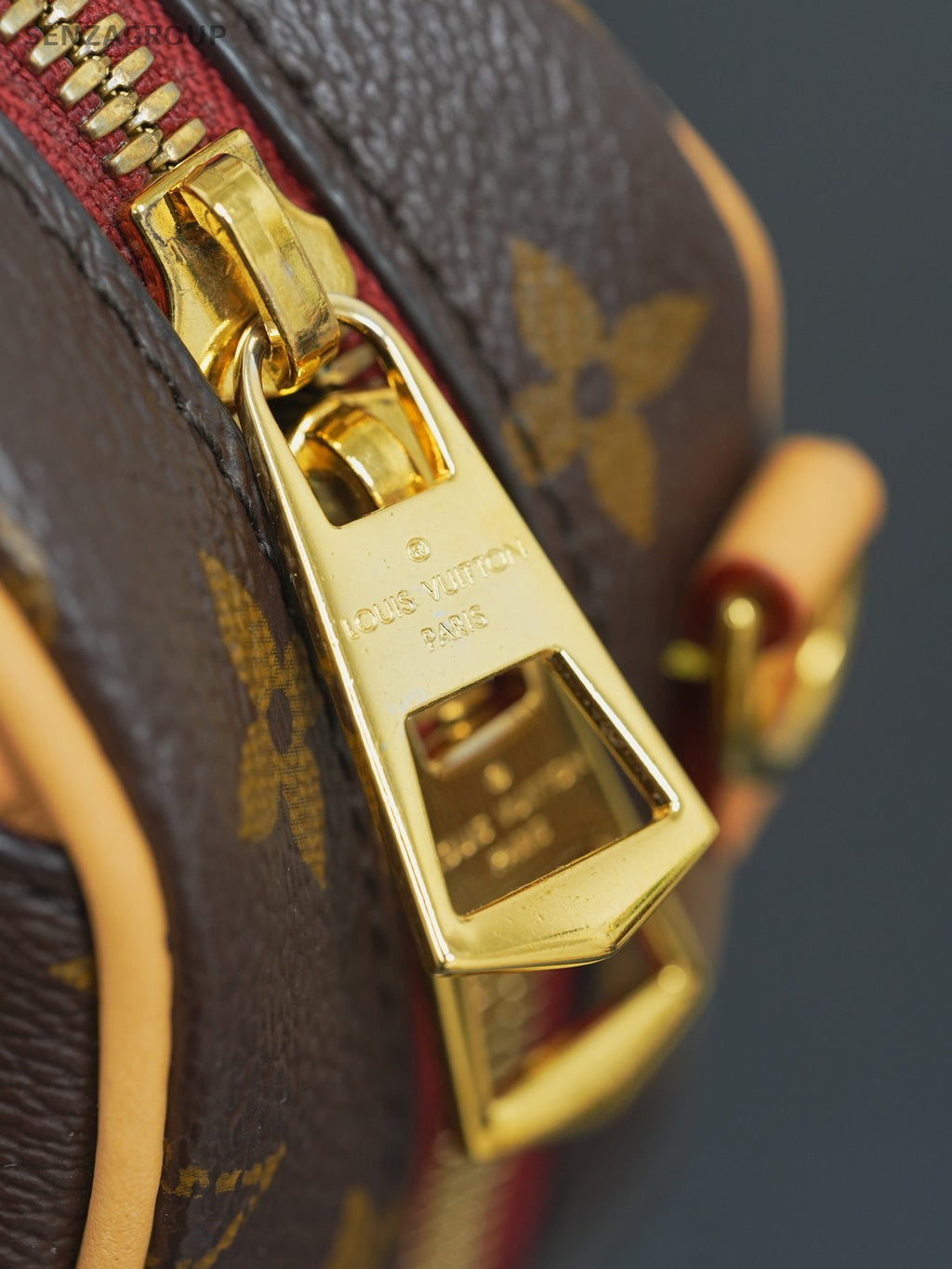 Louis Vuitton M45528 Monogram Canvas Deauville Handbag Crossbody bag Brown
