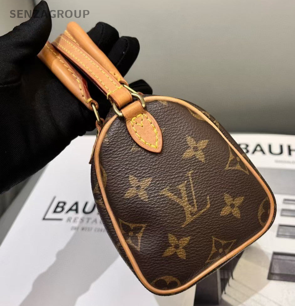 Louis Vuitton Monogram NANO Speedy Classic 2WAY Shoulder bag Crossbody