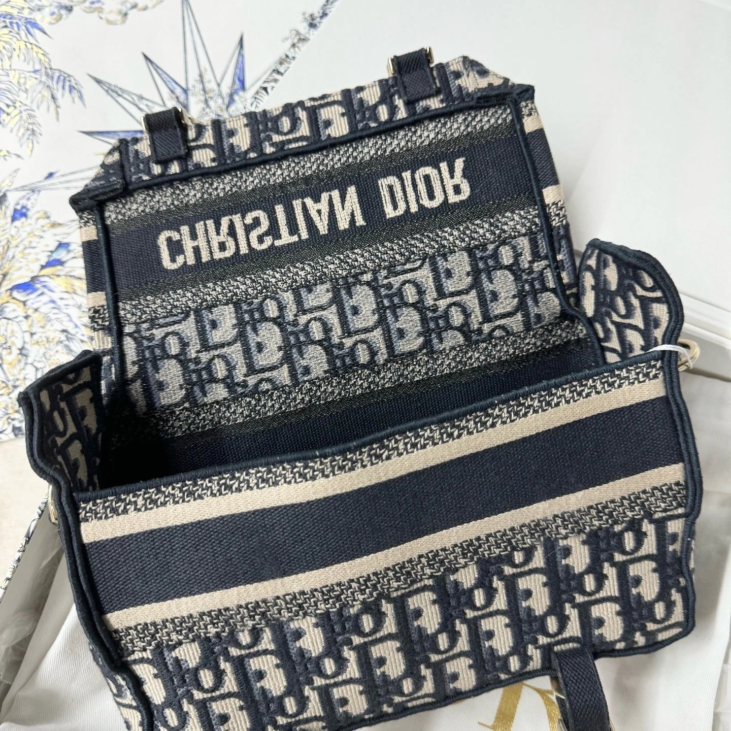 New Dior Camp Mini Messenger Shoulder Bag Canvas For Women