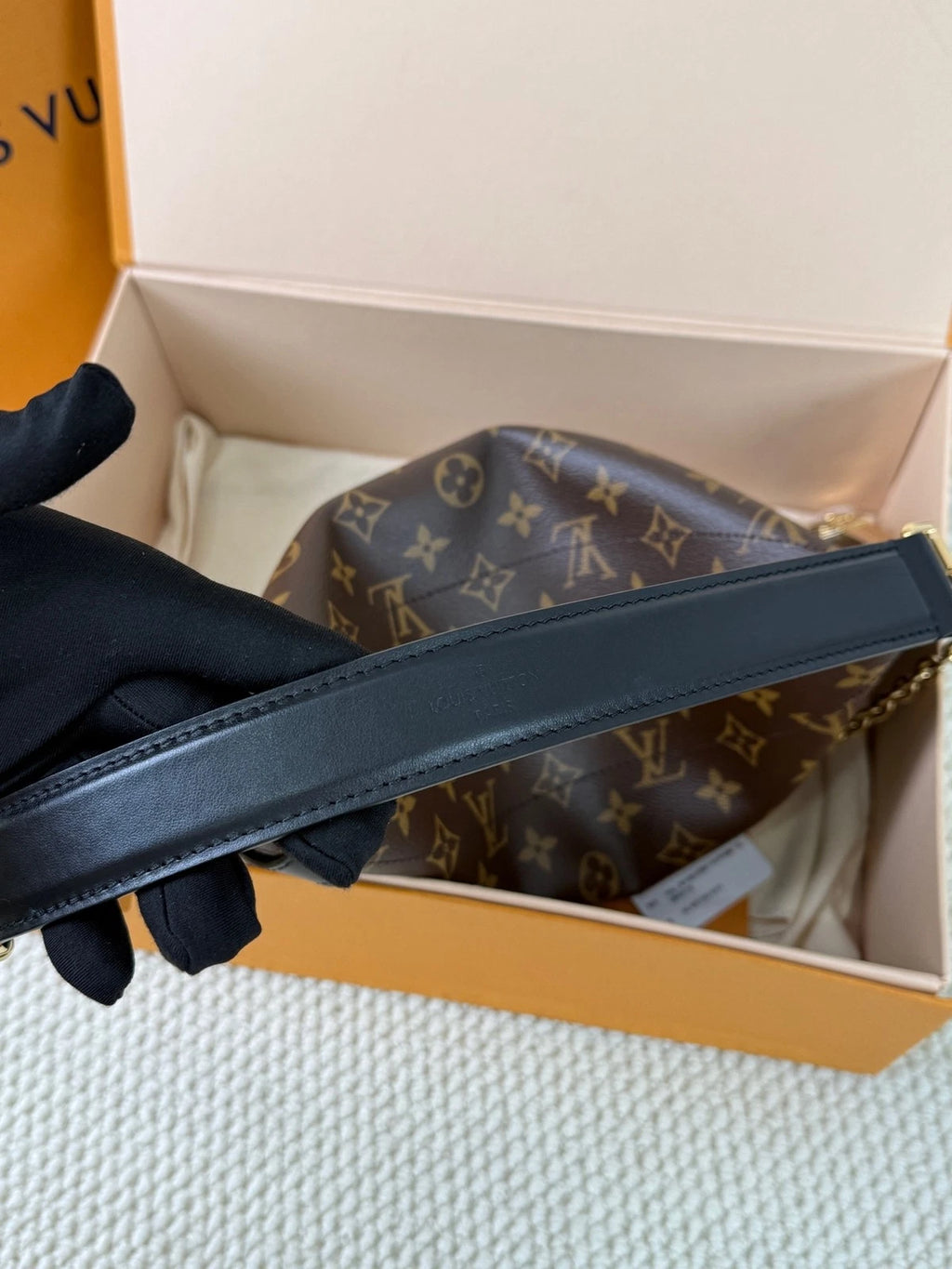 Louis Vuitton FW24 New Lucky Trunk Clutch Handbag For Women