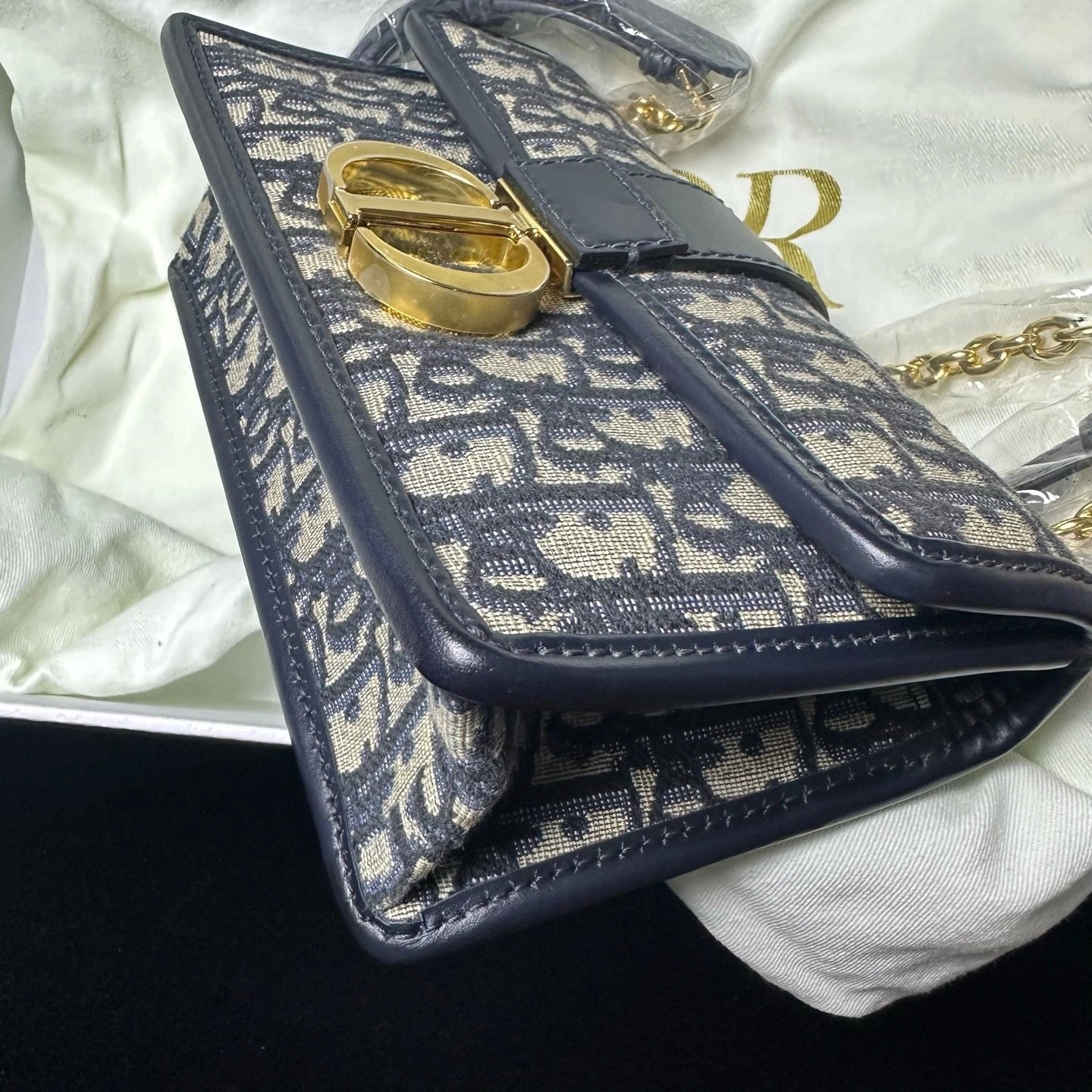 Dior Montaigne30 Small Chain Shoulder Bag For Women
