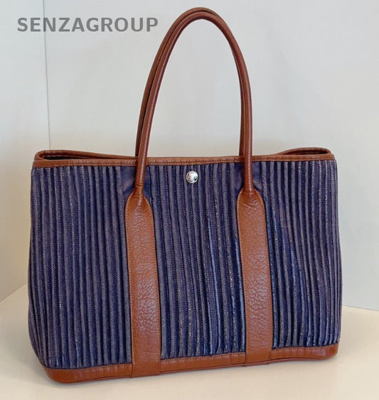 Hermes Garden Pary GP36 Tote Top Handle Shoulder Handbag Women