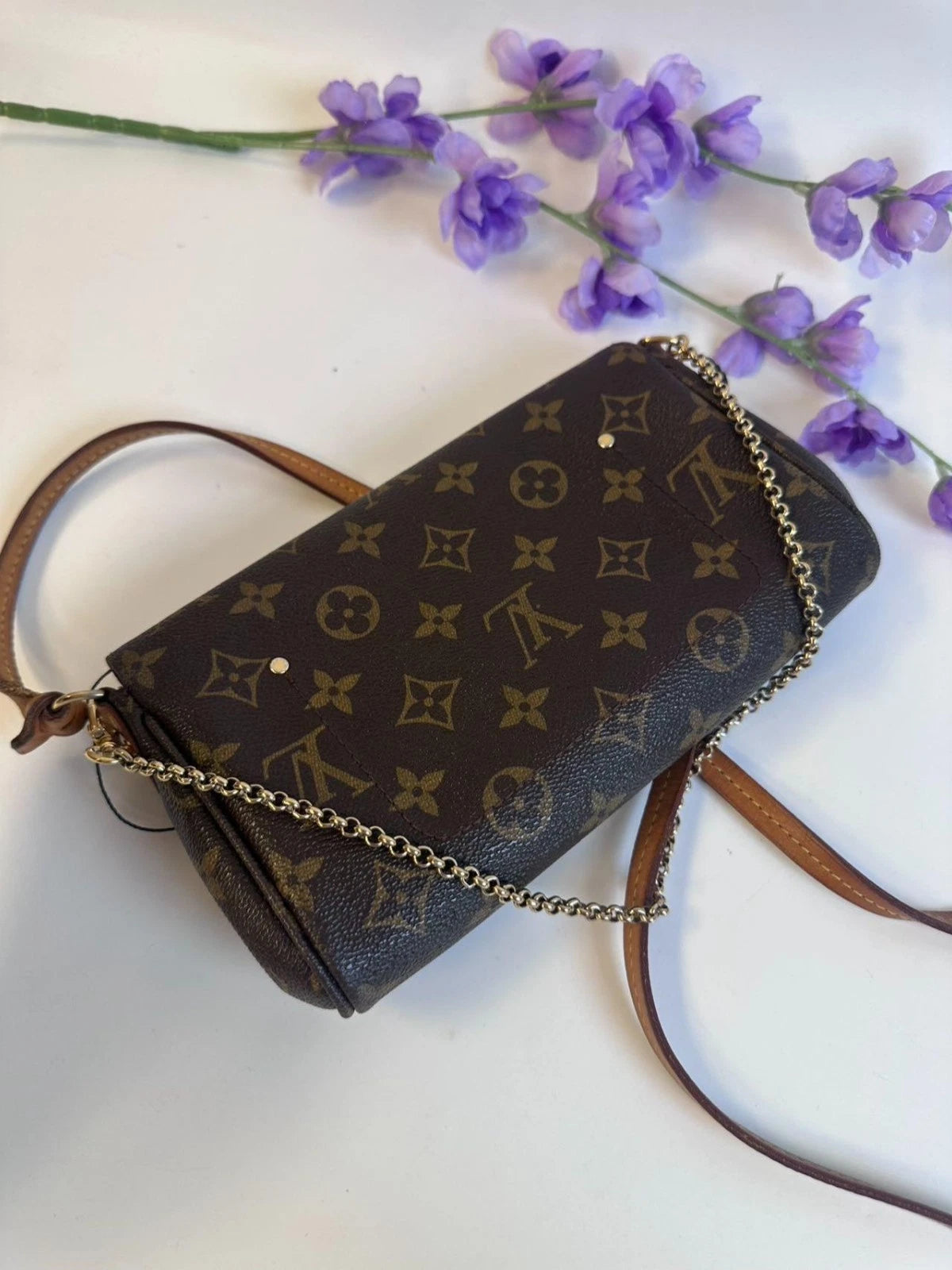 Louis Vuitton Favorite Monogram Shoulder Bag Excellent